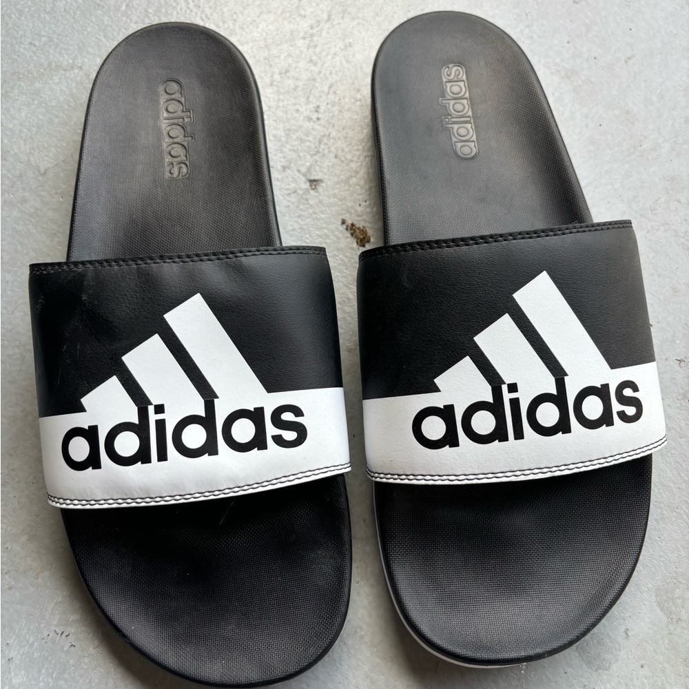 Black & White Mens size 12 Adidas.